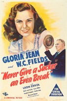 Never Give a Sucker an Even Break - Australian Movie Poster (xs thumbnail)