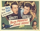 Buck Privates Come Home - British Movie Poster (xs thumbnail)