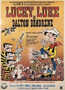 La ballade des Dalton - Danish Movie Poster (xs thumbnail)