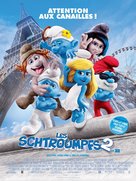 The Smurfs 2 - French Movie Poster (xs thumbnail)