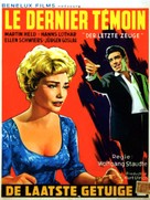 Der letzte Zeuge - Belgian Movie Poster (xs thumbnail)