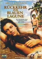 Return to the Blue Lagoon - German Movie Cover (xs thumbnail)