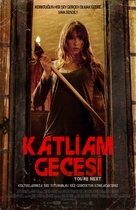 You&#039;re Next - Turkish Movie Poster (xs thumbnail)