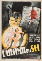 Le dernier des six - Italian Movie Poster (xs thumbnail)
