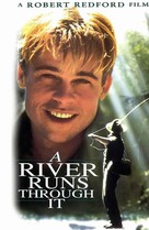 A River Runs Through It - VHS movie cover (xs thumbnail)