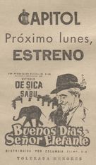 Buongiorno, elefante! - Spanish poster (xs thumbnail)