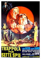 Trappola per sette spie - Italian Movie Poster (xs thumbnail)