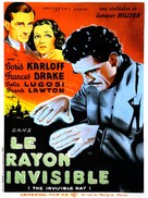 The Invisible Ray - French Movie Poster (xs thumbnail)