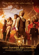 The Hunger Games: The Ballad of Songbirds &amp; Snakes - Spanish Movie Poster (xs thumbnail)