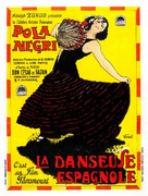 The Spanish Dancer - French Movie Poster (xs thumbnail)