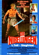 Die Nibelungen, Teil 1: Siegfried - German Movie Poster (xs thumbnail)
