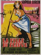 La donna del fiume - French Movie Poster (xs thumbnail)