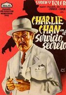 Charlie Chan in the Secret Service - Spanish Movie Poster (xs thumbnail)