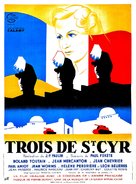 Trois de St Cyr - French Movie Poster (xs thumbnail)