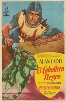 The Black Knight - Spanish Movie Poster (xs thumbnail)