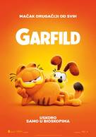 The Garfield Movie - Serbian Movie Poster (xs thumbnail)
