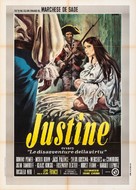 Marquis de Sade: Justine - Italian Movie Poster (xs thumbnail)