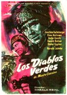 Die gr&uuml;nen Teufel von Monte Cassino - Spanish Movie Poster (xs thumbnail)