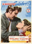 Brigante Musolino, Il - Spanish Movie Poster (xs thumbnail)