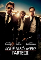 The Hangover Part III - Argentinian DVD movie cover (xs thumbnail)