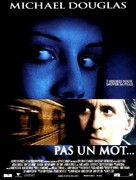 Don&#039;t Say A Word - French Movie Poster (xs thumbnail)