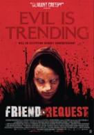 Friend Request - Swedish Movie Poster (xs thumbnail)
