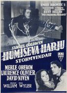 Wuthering Heights - Finnish Movie Poster (xs thumbnail)