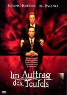 The Devil&#039;s Advocate - German DVD movie cover (xs thumbnail)