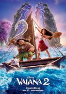 Moana 2 - Latvian Movie Poster (xs thumbnail)