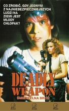 Deadly Weapon - Polish VHS movie cover (xs thumbnail)