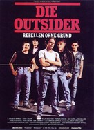The Outsiders - German Movie Poster (xs thumbnail)