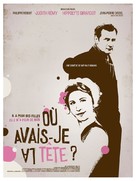 O&ugrave; avais-je la t&ecirc;te? - French Movie Poster (xs thumbnail)