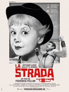 La strada - French Re-release movie poster (xs thumbnail)