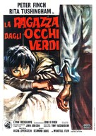 Girl with Green Eyes - Italian Movie Poster (xs thumbnail)