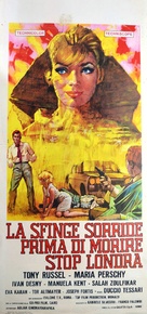La sfinge sorride prima di morire - stop - Londra - Italian Movie Poster (xs thumbnail)