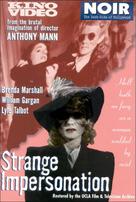 Strange Impersonation - DVD movie cover (xs thumbnail)