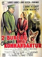 Deuxi&egrave;me bureau contre kommandantur - French Movie Poster (xs thumbnail)