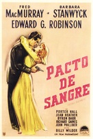 Double Indemnity - Argentinian Movie Poster (xs thumbnail)