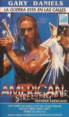 American Streetfighter - Spanish Movie Cover (xs thumbnail)