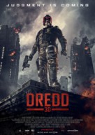 Dredd - German Movie Poster (xs thumbnail)