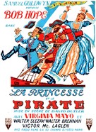 The Princess and the Pirate - French Movie Poster (xs thumbnail)