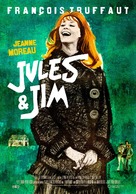 Jules Et Jim - Swedish Re-release movie poster (xs thumbnail)