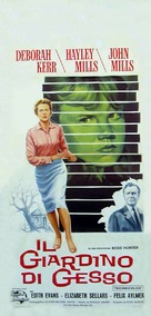 The Chalk Garden - Italian Movie Poster (xs thumbnail)