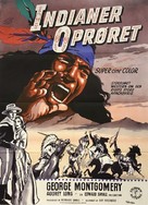 Indian Uprising - Danish Movie Poster (xs thumbnail)