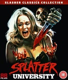 Splatter University - British Blu-Ray movie cover (xs thumbnail)