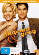&quot;Dharma &amp; Greg&quot; - Australian DVD movie cover (xs thumbnail)