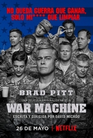 War Machine - Mexican Movie Poster (xs thumbnail)