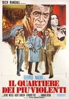 Todessch&uuml;sse am Broadway - Italian Movie Poster (xs thumbnail)
