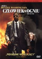 Man on Fire - Polish DVD movie cover (xs thumbnail)