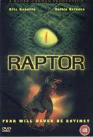 Raptor - British Movie Cover (xs thumbnail)